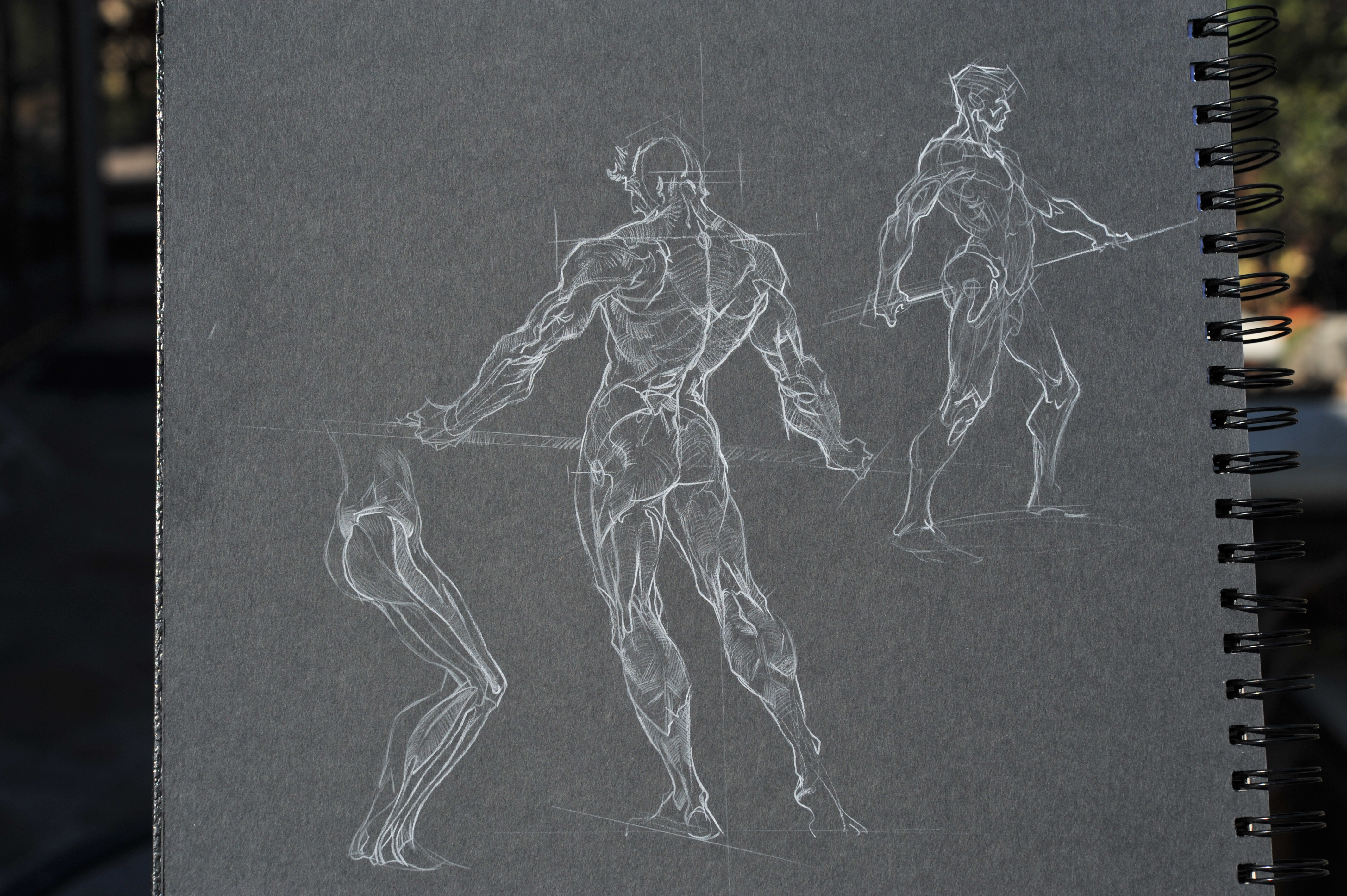 4256x2832 From The White Charcoal Watts Atelier Of The Arts - Grey Sketches