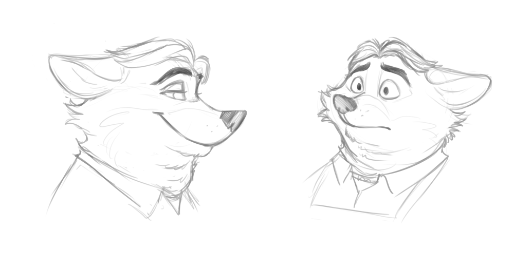 1000x520 Gideon Grey Practice Sketches By Jelliroll - Grey Sketches