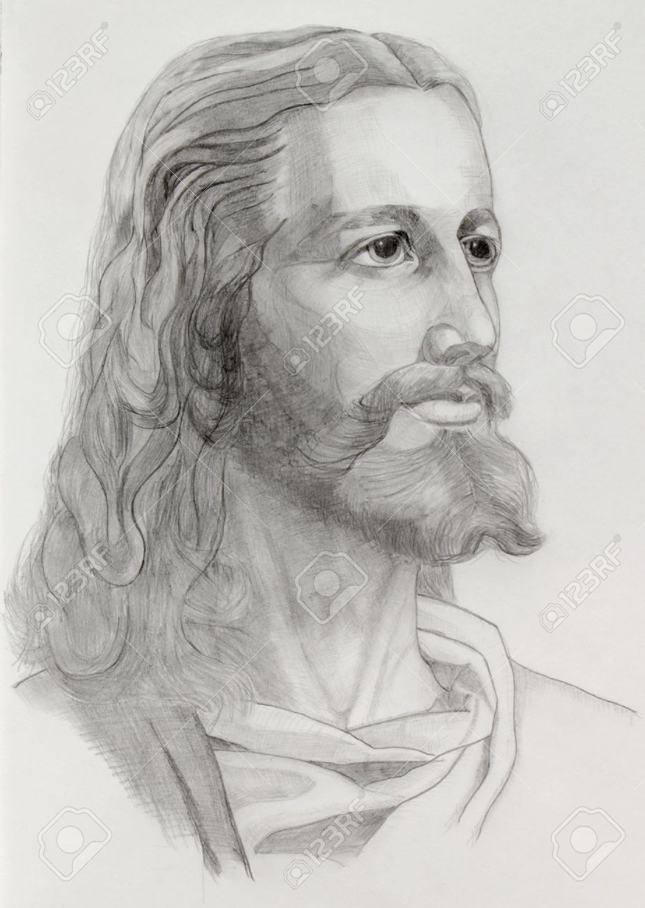 924x1300 Pencil Sketches Of Bloody Jesus Christ Sketch Of Jesus Christ In - Grey Sketches