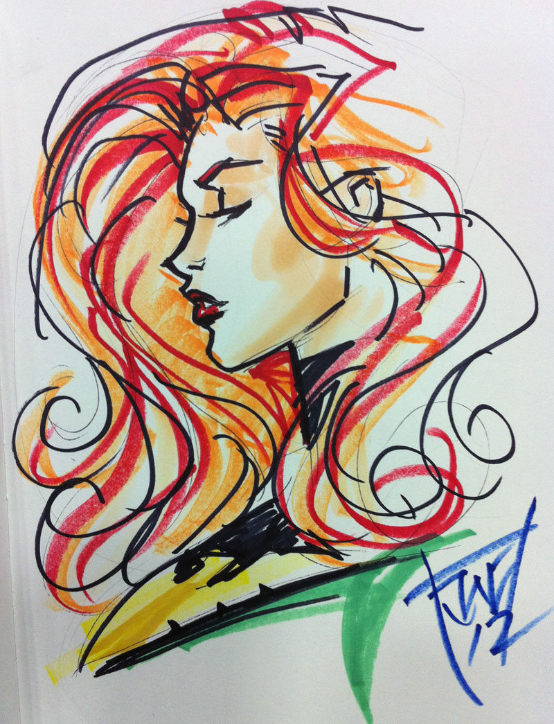 800x1045 Jean Grey Phoenix - Grey Sketches