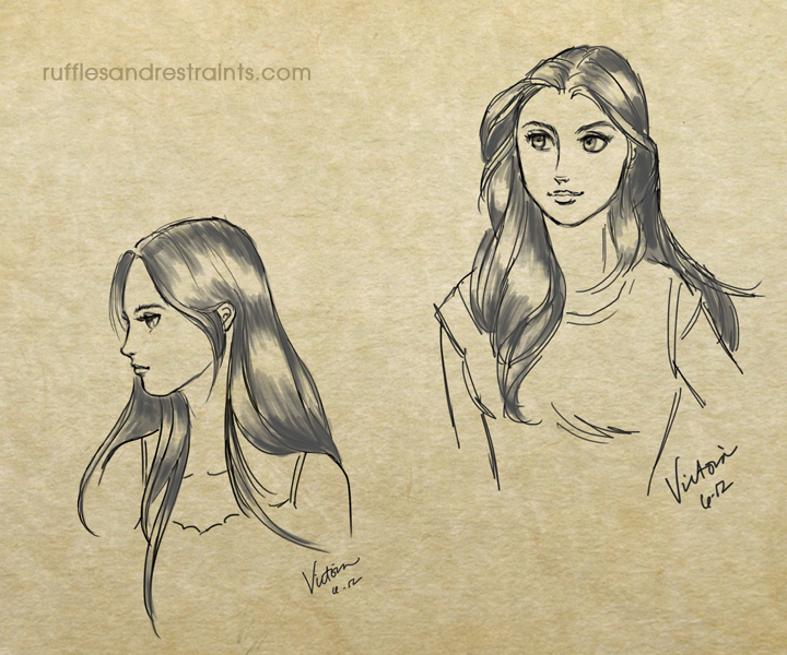 720x600 Anastasia Steele Sketches - Grey Sketches