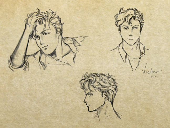 648x490 Christian Grey Sketches - Grey Sketches