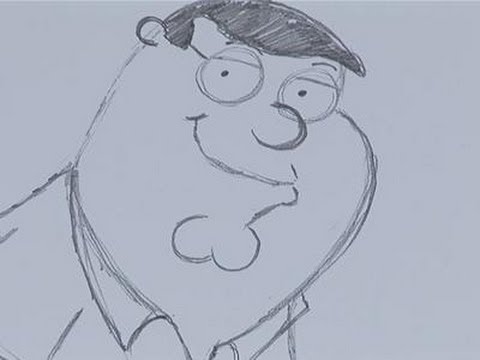 480x360 How To Sketch Peter Griffin - Griffin Sketch