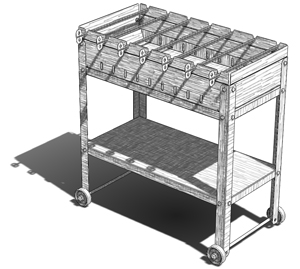 300x269 Putting 3 D Cad On The Grill - Grill Sketch
