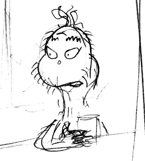 480x533 Grinch Sketch - Grinch Sketch