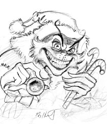 210x242 The Grinch Childrens Art Spiderwebart Gallery - Grinch Sketch