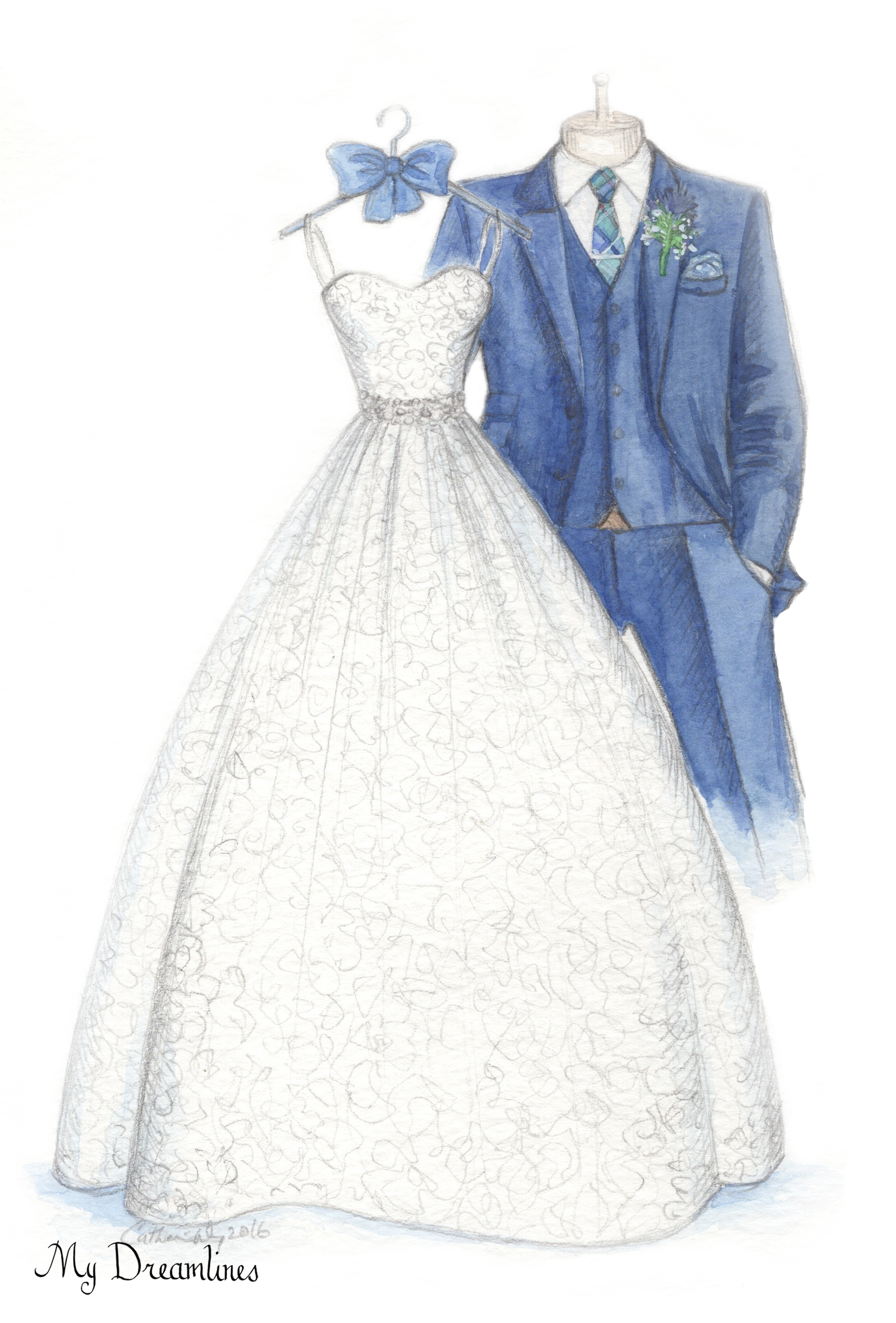 1890x2790 Wedding Gift Bride Groom - Groom And Bride Sketch
