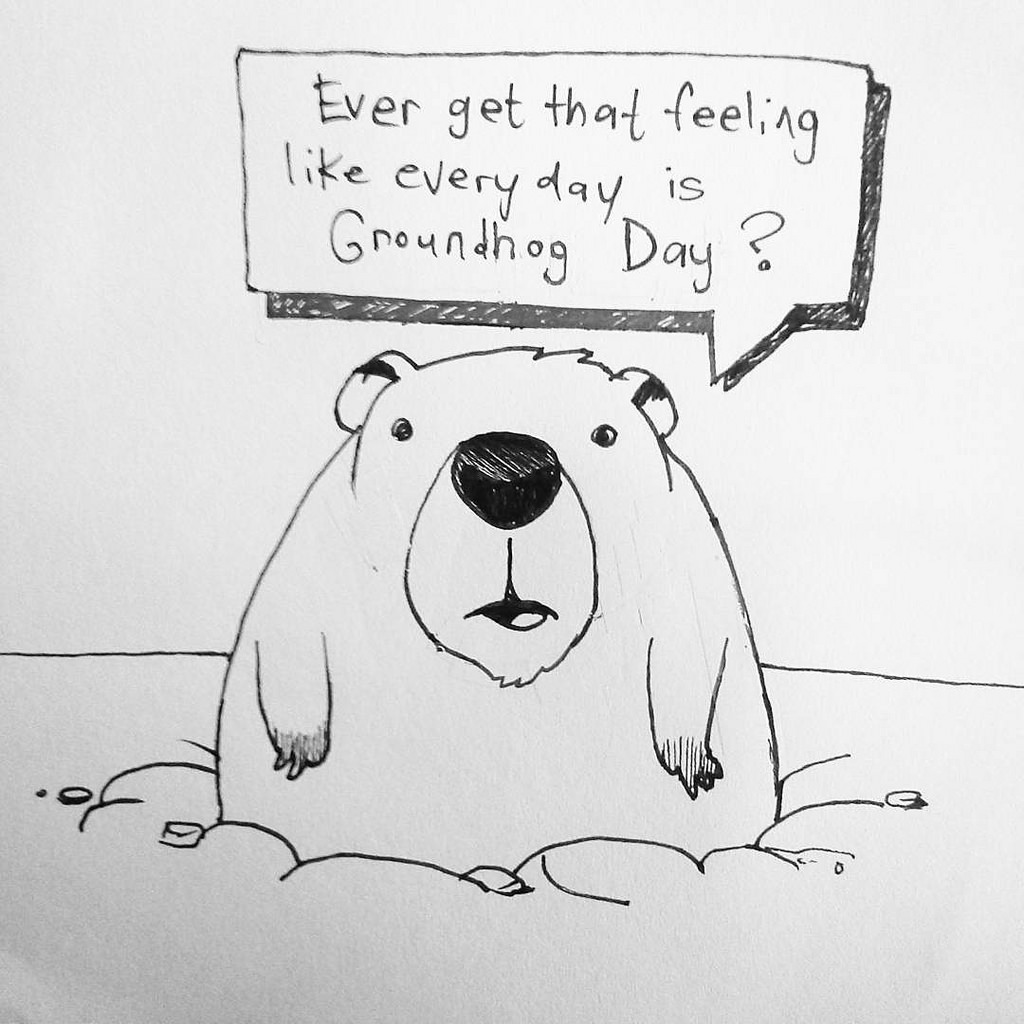 1024x1024 Groundhogday - Groundhog Sketch