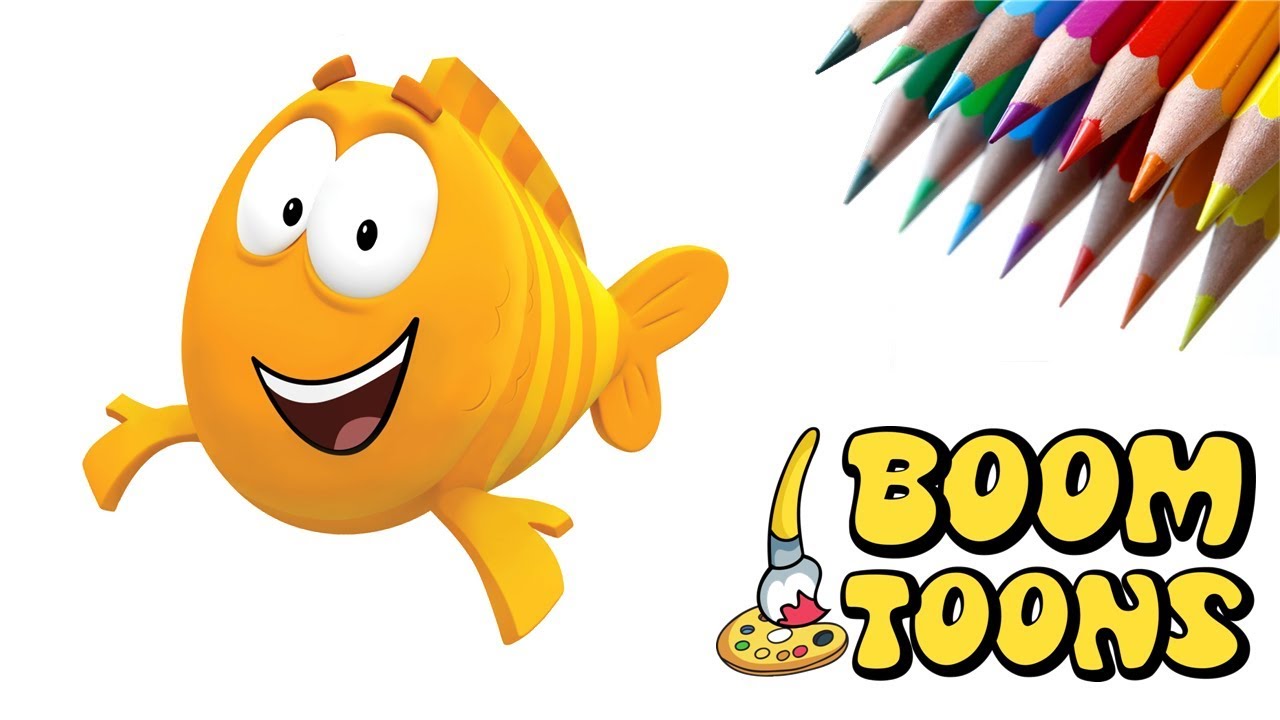 1280x720 How To Draw Mr Grouper From Bubble Guppies - Grouper Sketch