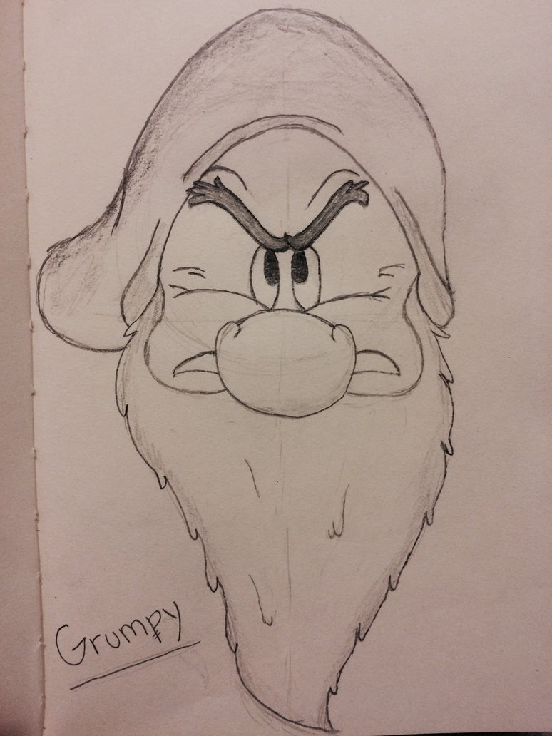 774x1032 Grumpy Sketch By Sgart16 - Grumpy Sketch