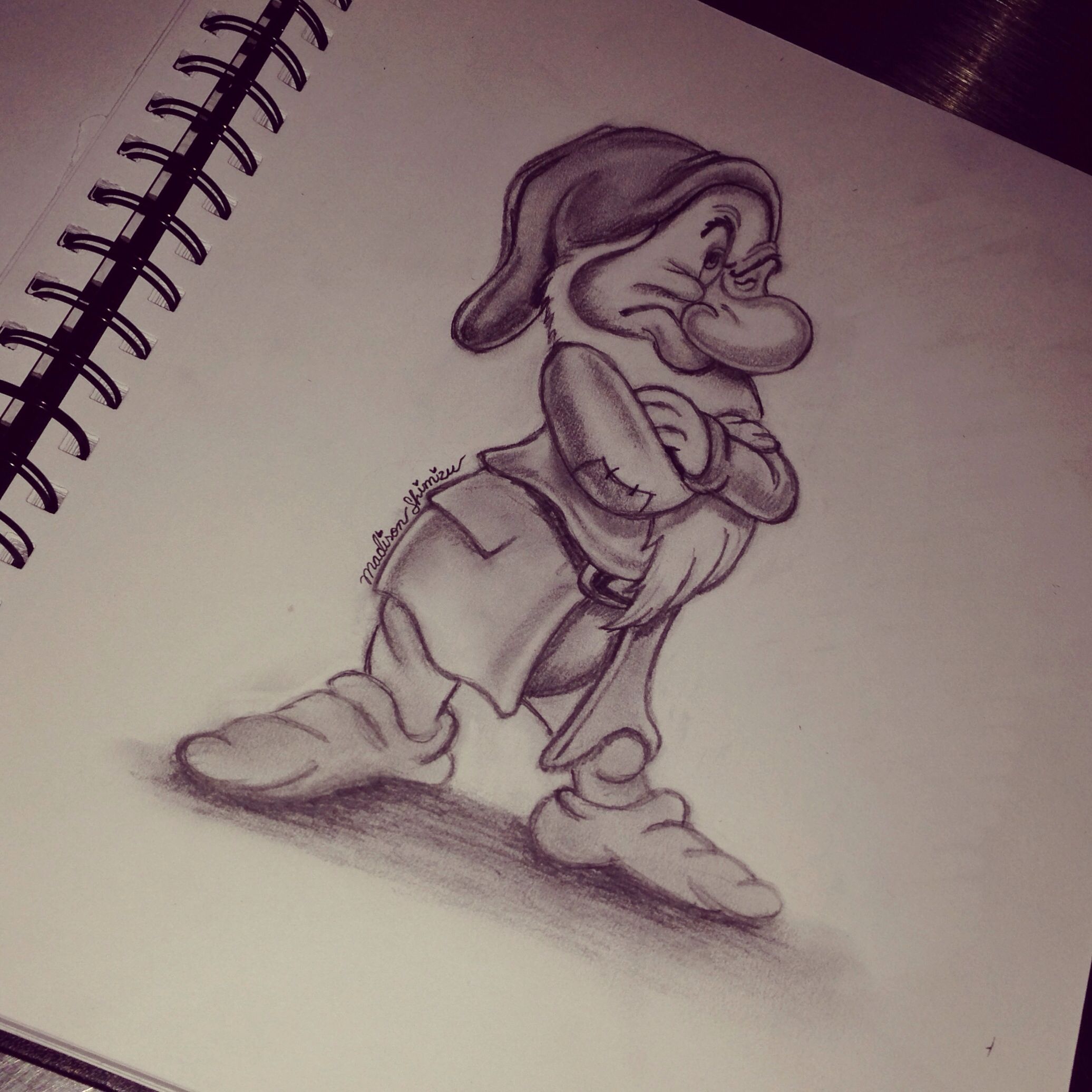 2072x2072 Grumpy Sketchstudy By Madison Shimizu. (Reference - Grumpy Sketch