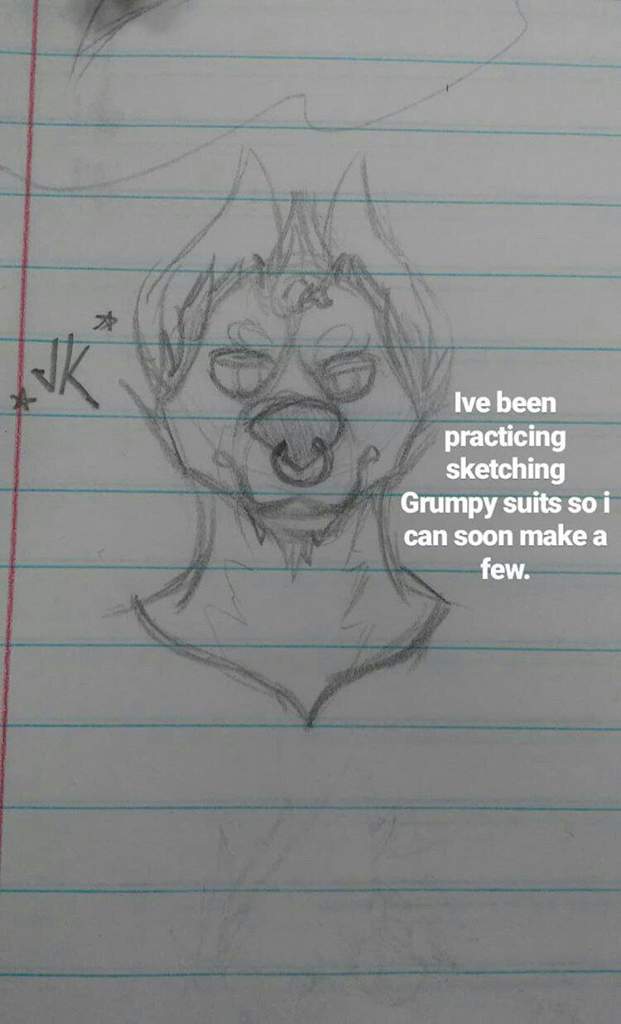 621x1024 Grumpy Head Base Sketch Furry Amino - Grumpy Sketch