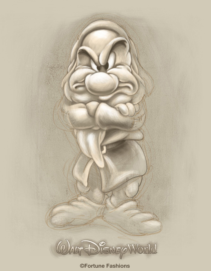 700x900 Character By Stan Turner - Grumpy Sketch