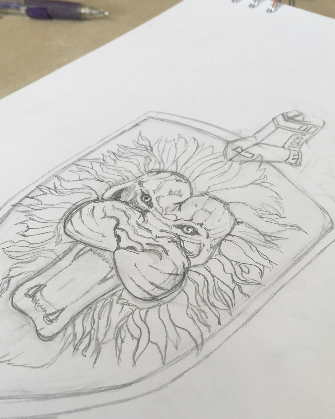 1080x1352 Gryffindorshield - Gryffindor Sketch