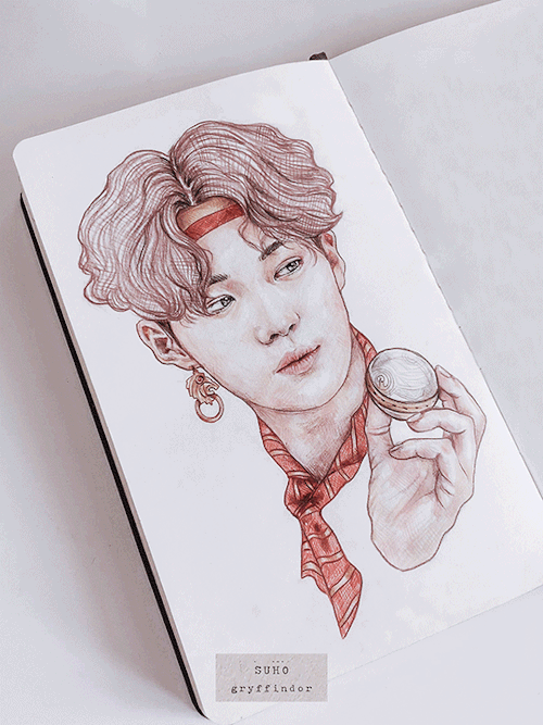 500x667 Kpop Gryffindor Tumblr - Gryffindor Sketch