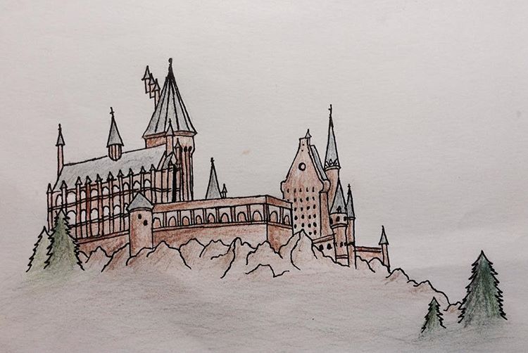 750x502 Follow Me For More @tandomlilsketches - Gryffindor Sketch