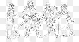 260x140 Free Download Clothing Line Art Figure Drawing Sketch - Gryffindor Sketch