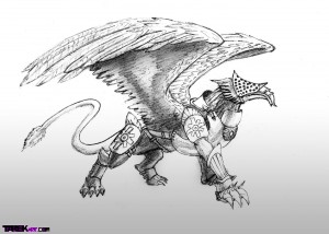 300x214 Gryphon Sketch - Gryphon Sketch