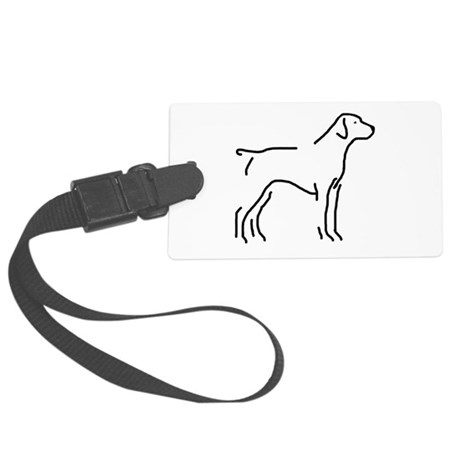 460x460 Gsp Sketch Luggage Tag By Obedientcanine - Gsp Sketch