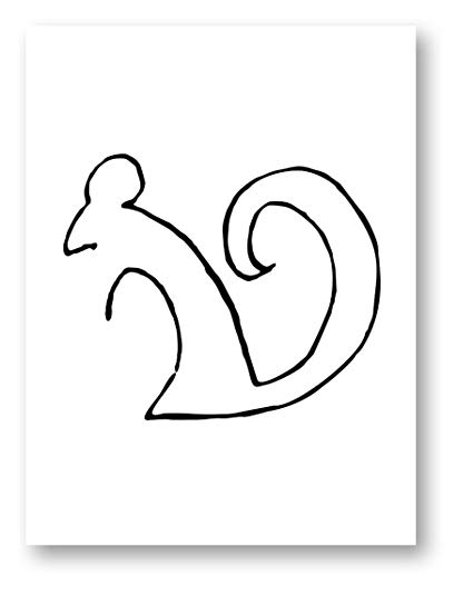 425x536 Squirrel - Gsp Sketch