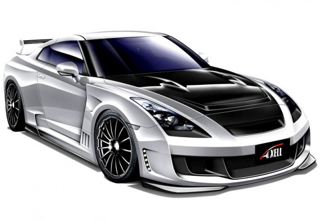 640x433 Axell Auto Planning Wide Body Nissan Gt R For 2011 Tokyo Auto Salon - Gtr Sketch