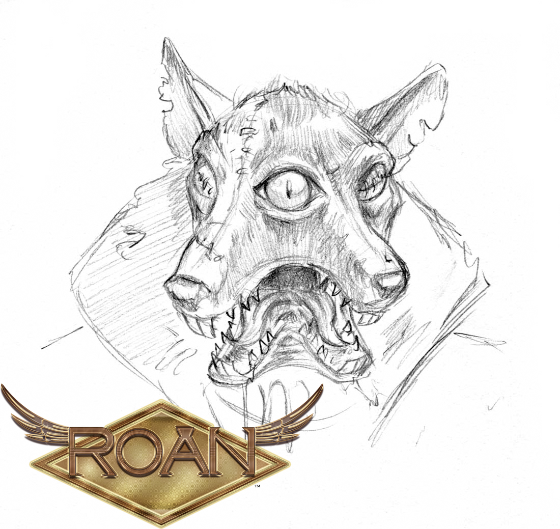 1100x1039 Quick Oroborous Guard Sketch 01 + Logo Roan Pulp Adventure Rpg - Guard Sketch