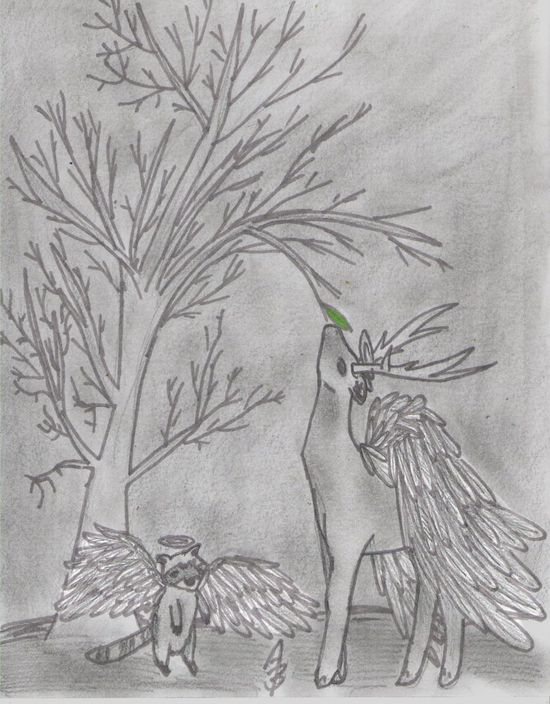 790x1012 Guardian Angel - Guardian Angel Sketch