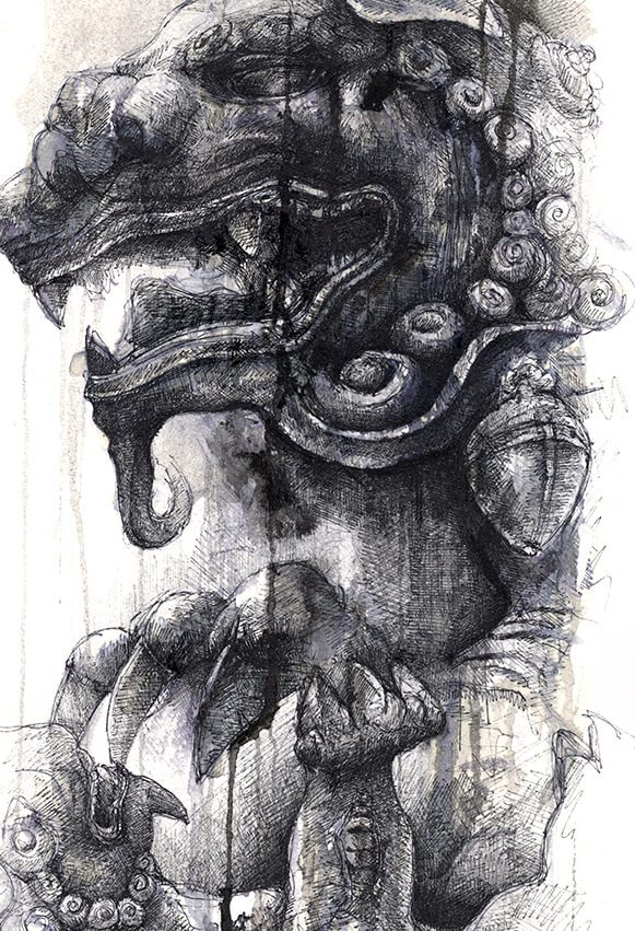 581x851 Guardian 1 Sketch, 2016 - Guardian Sketch