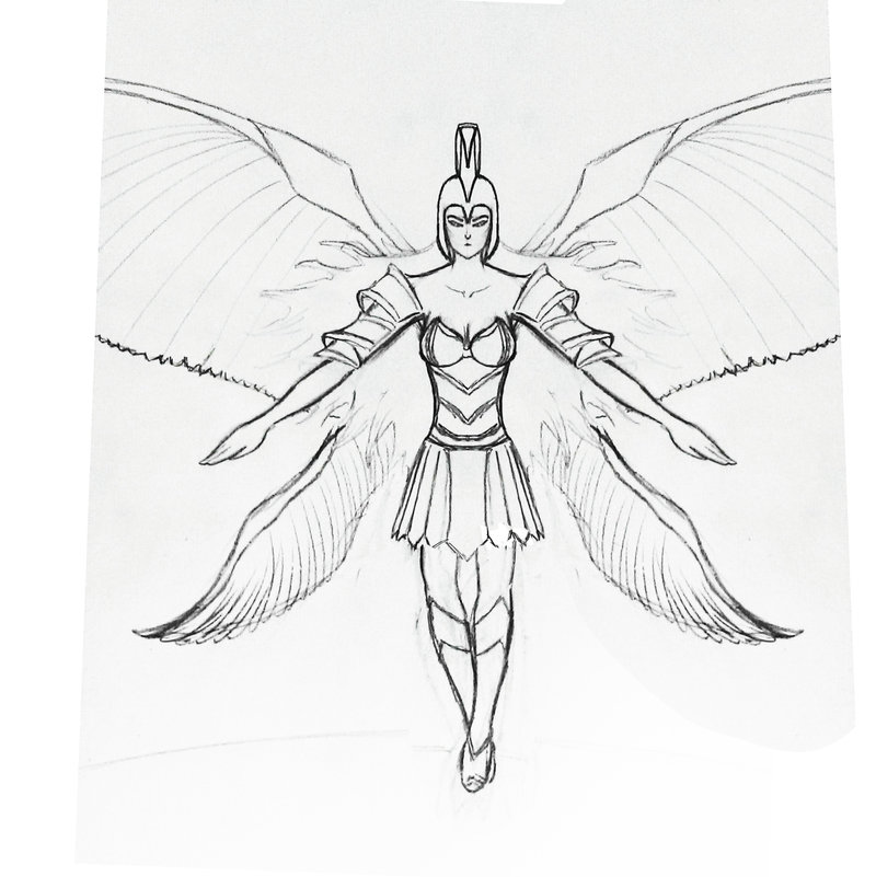 800x801 Guardian Of The Tree Of Knowledge [Sketch] By Xstutzx - Guardian Sketch