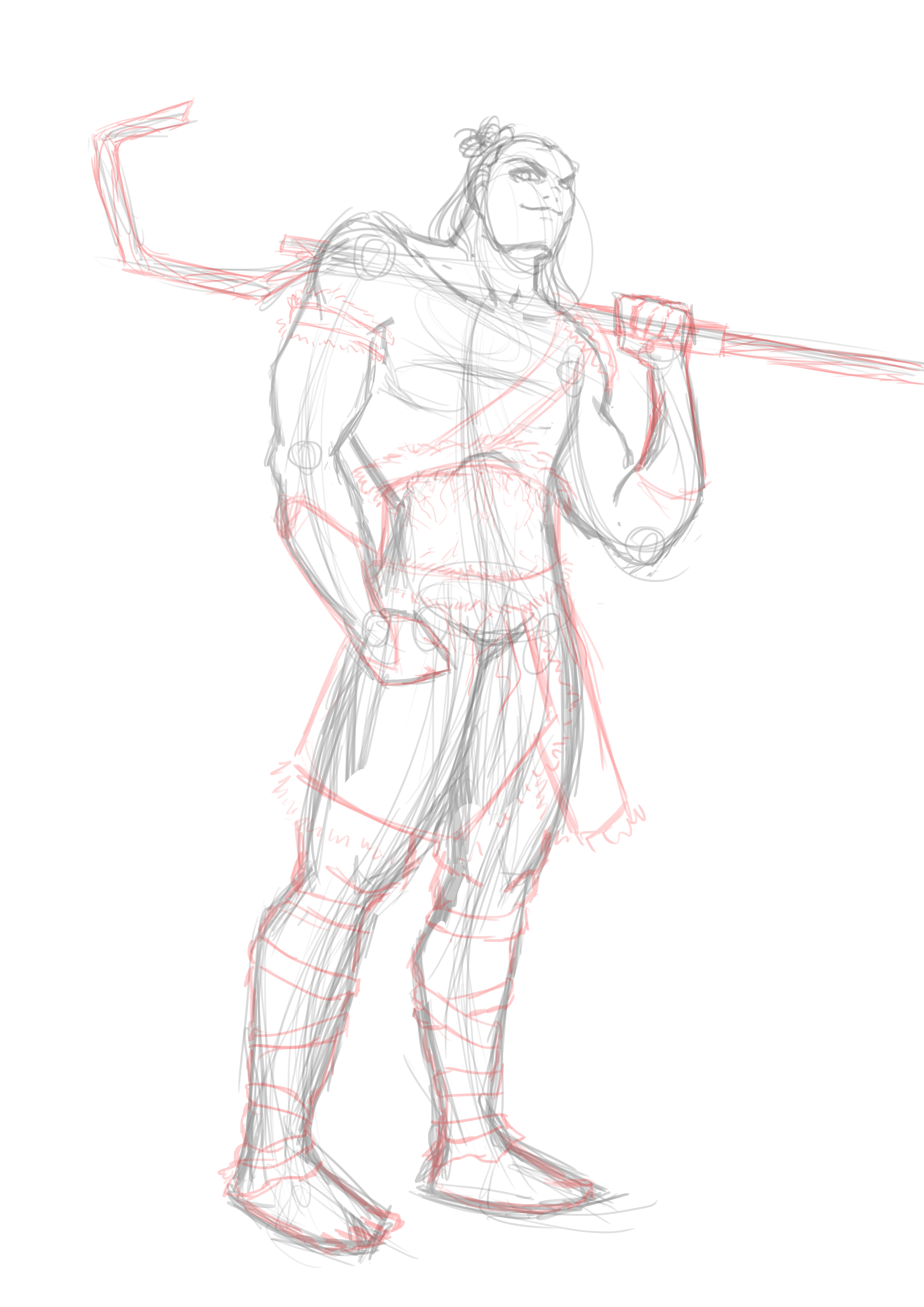 2893x4092 Jack Frost Guardian Level 99 Sketch By Pauwwouwie On Newgrounds - Guardian Sketch