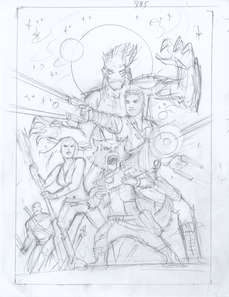 464x600 Guardians Of The Galaxy - Guardians Of The Galaxy Sketch