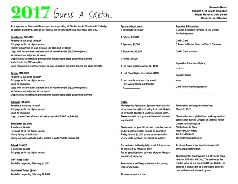 768x593 Guess A Sketch Reservation Form 2017(2) - Guess A Sketch