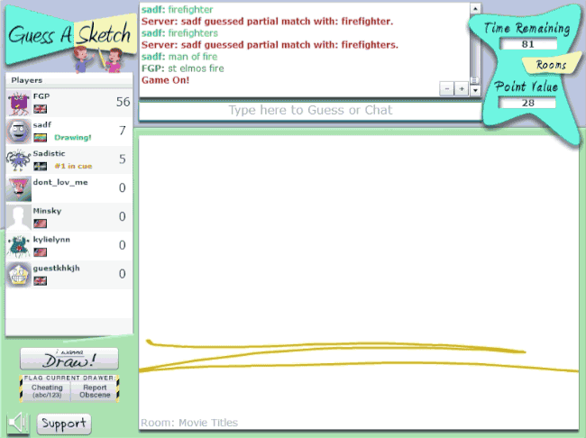 650x486 Guess A Sketch Browser Game Free Game Planet - Guess A Sketch
