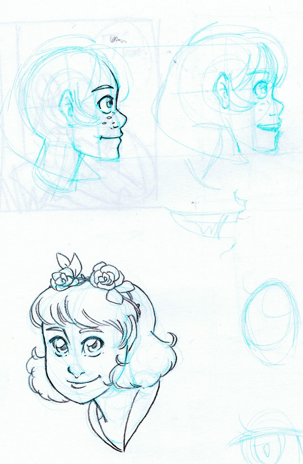 1047x1600 Nattosoup Studio Art And Process Blog October And November Sketch - Guess My Sketch