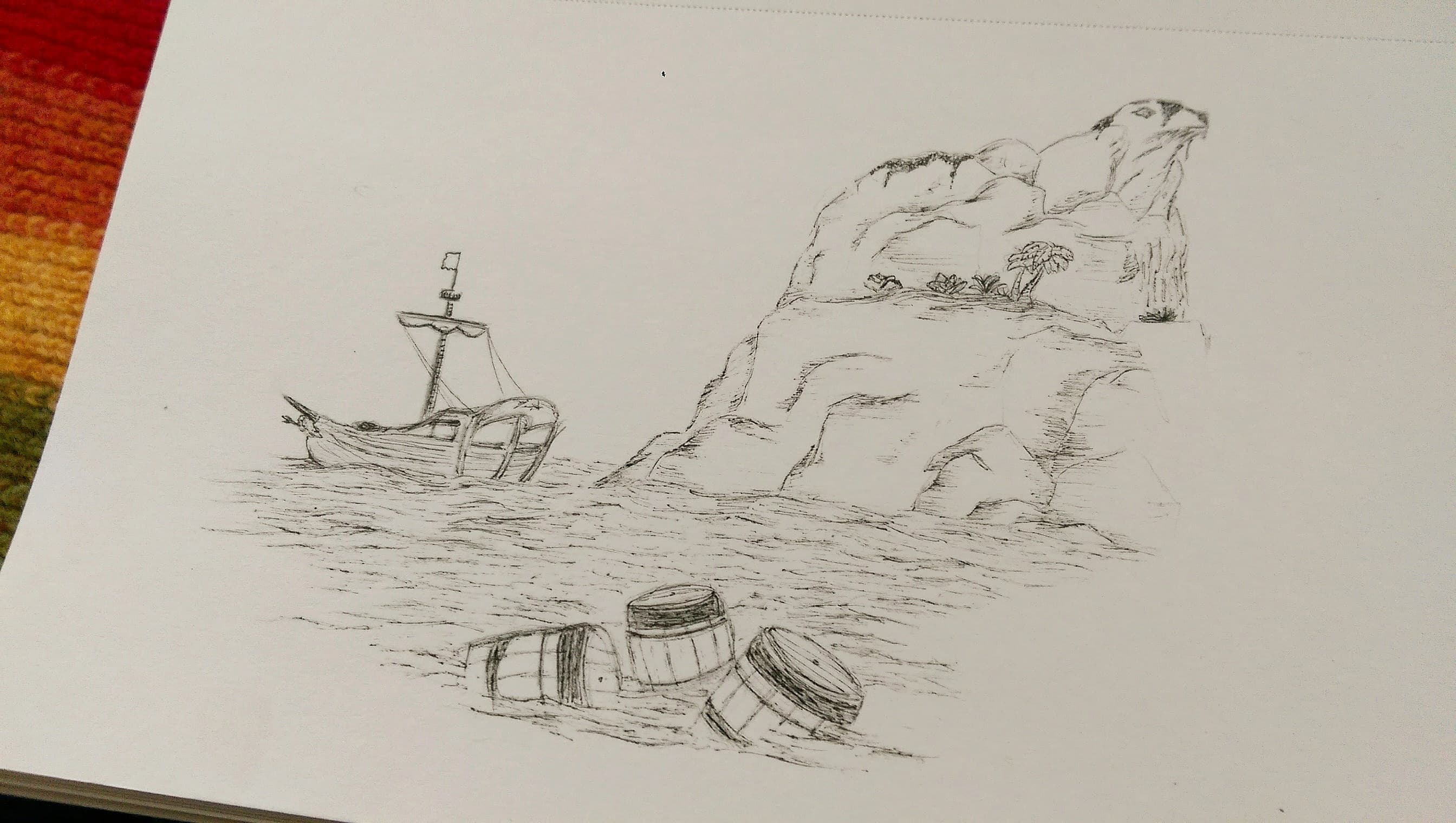 2688x1520 Newest Sketch Next To My Favourite Place. Guess The Island - Guess My Sketch