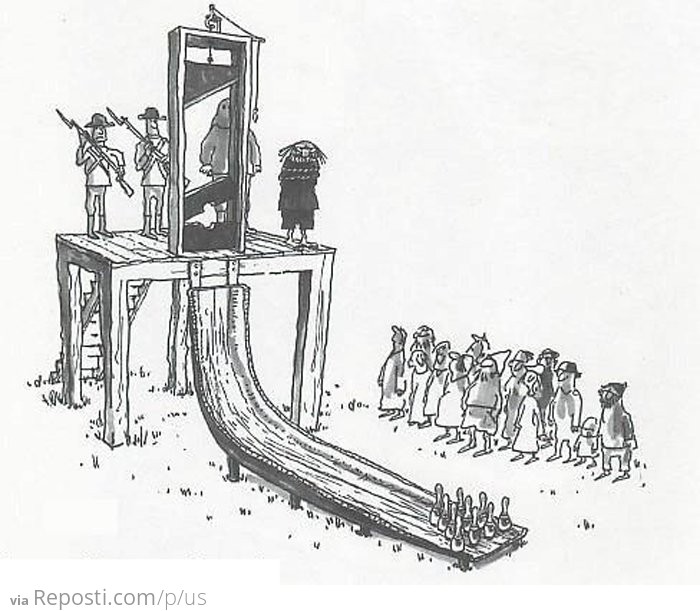 700x611 Guillotine Bowling Reposti - Guillotine Sketch
