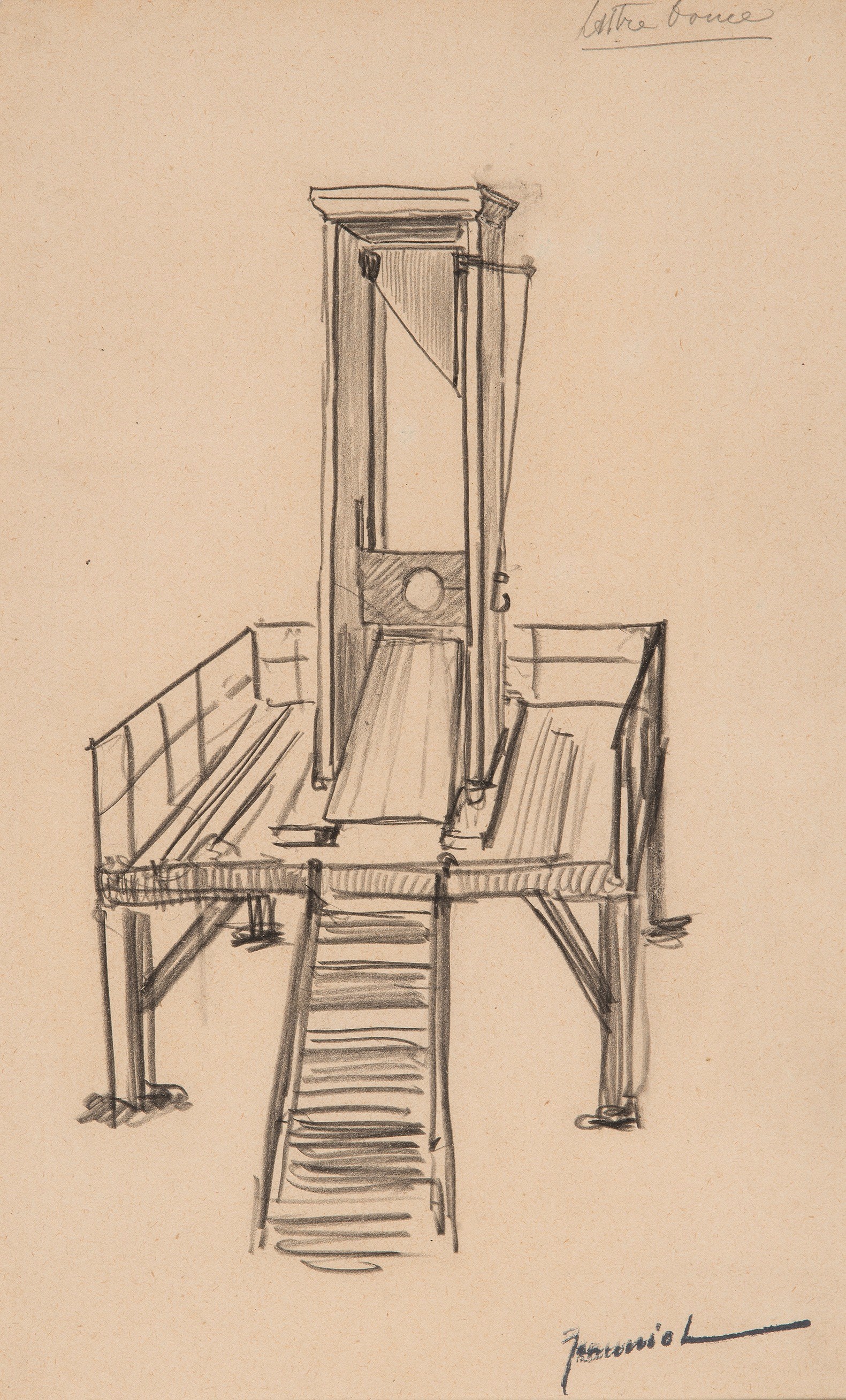 1581x2617 Image Zoom - Guillotine Sketch