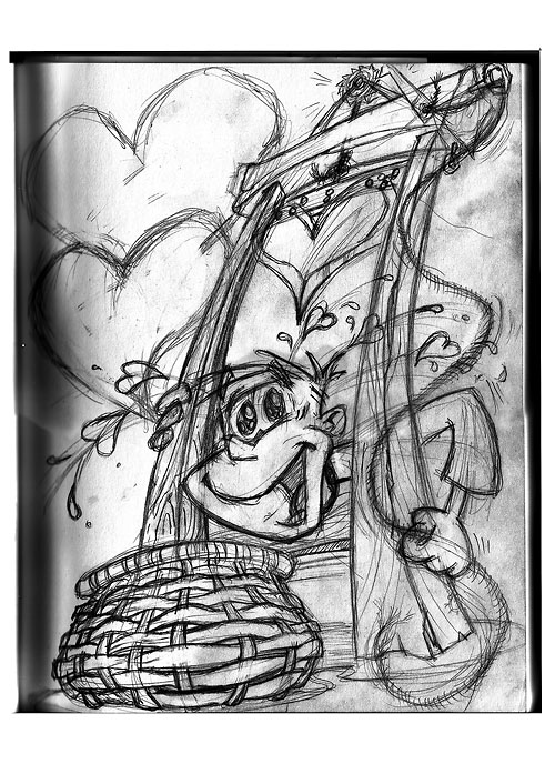 500x697 Index Of Imgarticles - Guillotine Sketch