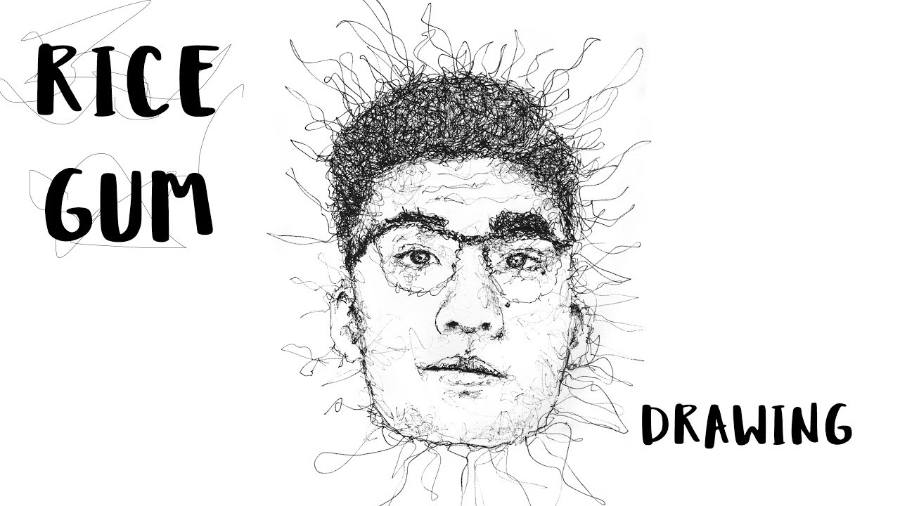 1280x720 Speed Drawing Rice Gum - Gum Sketch