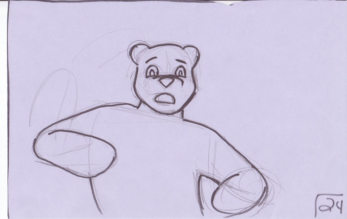 1124x710 Gummy Bear Wars - Gummy Bear Sketch