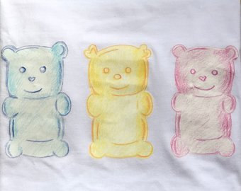 340x270 Gummy Bear Shirt Etsy - Gummy Bear Sketch