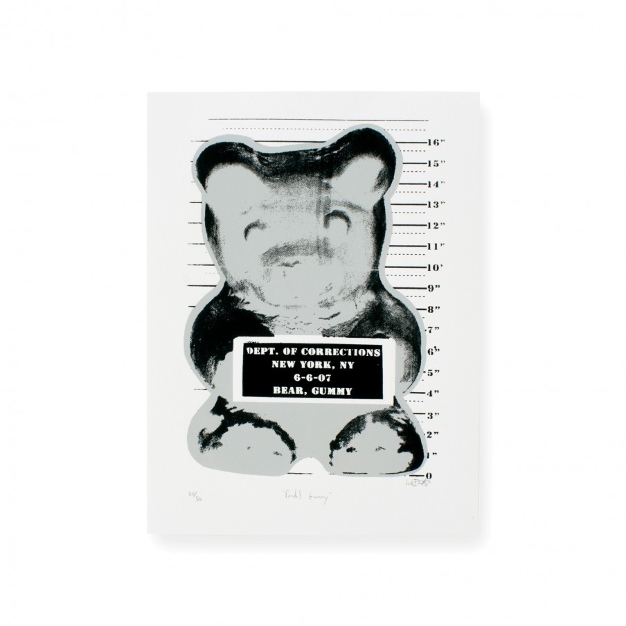 904x904 New Museum X Whisbe Gummy Bear Print - Gummy Bear Sketch