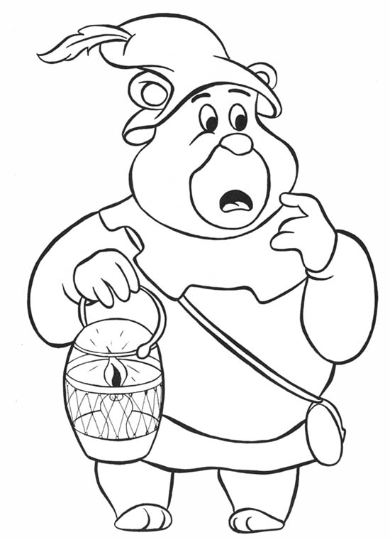 550x760 Drawing Coloring For Child Gummy Bear Drawing Black And White To - Gummy Bear Sketch