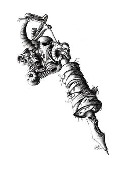 236x333 Tattoo Machine Zuk Dahora 1, As And Tattoo Machine - Gun Tattoo Sketch