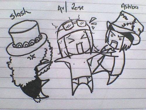 500x375 27) Guns N Roses Tumblr On We Heart It - Guns N Roses Sketch