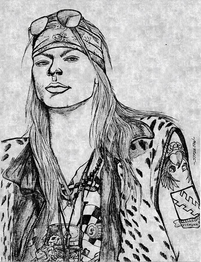 Guns N Roses Sketch At Paintingvalley Com Explore Collection Of