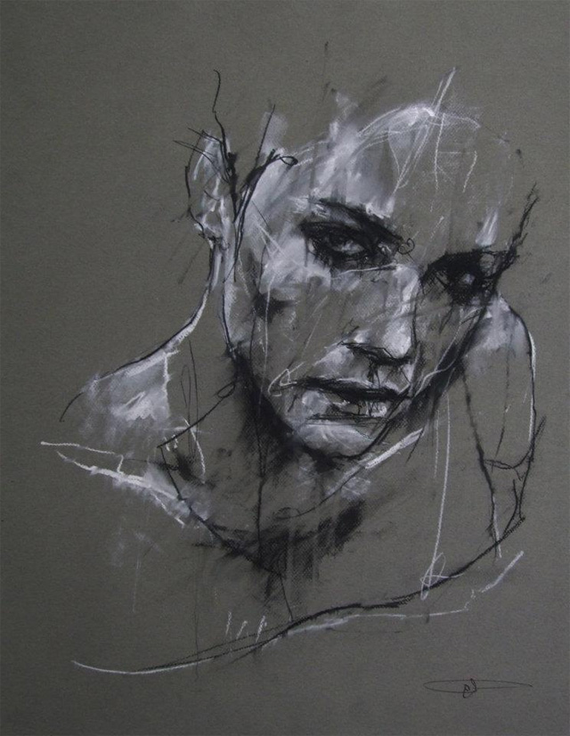 640x826 The Daily Sketches Of Guy Denning Colossal - Guy Sketch