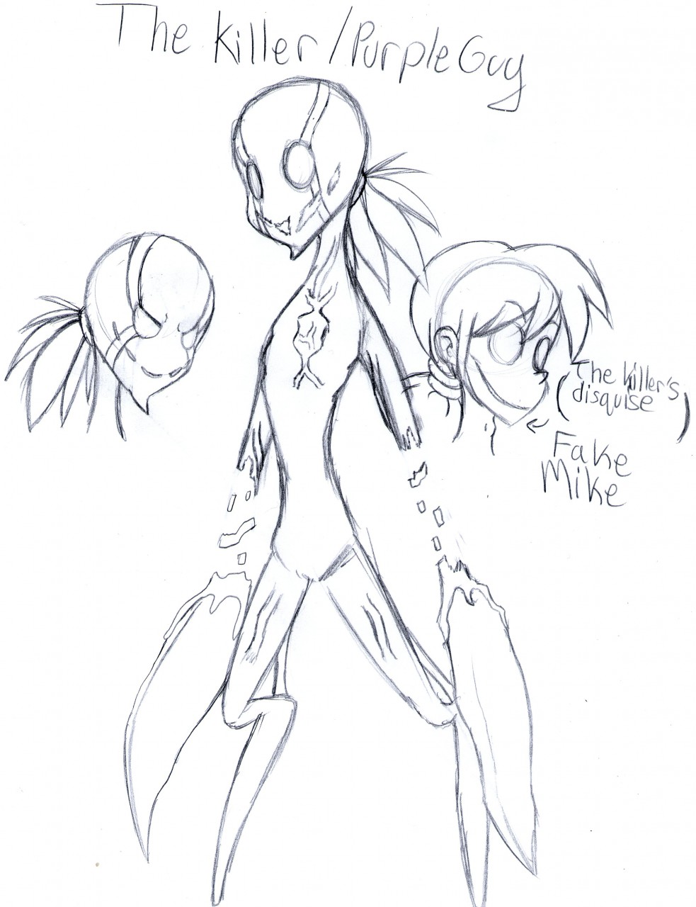 983x1280 The Killerpurple Guy Sketch Ref For My Fxc Comic By Renee - Guy Sketch