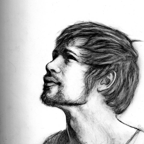 600x600 Sketch Of A Guy By Evilnumberthree - Guy Sketch