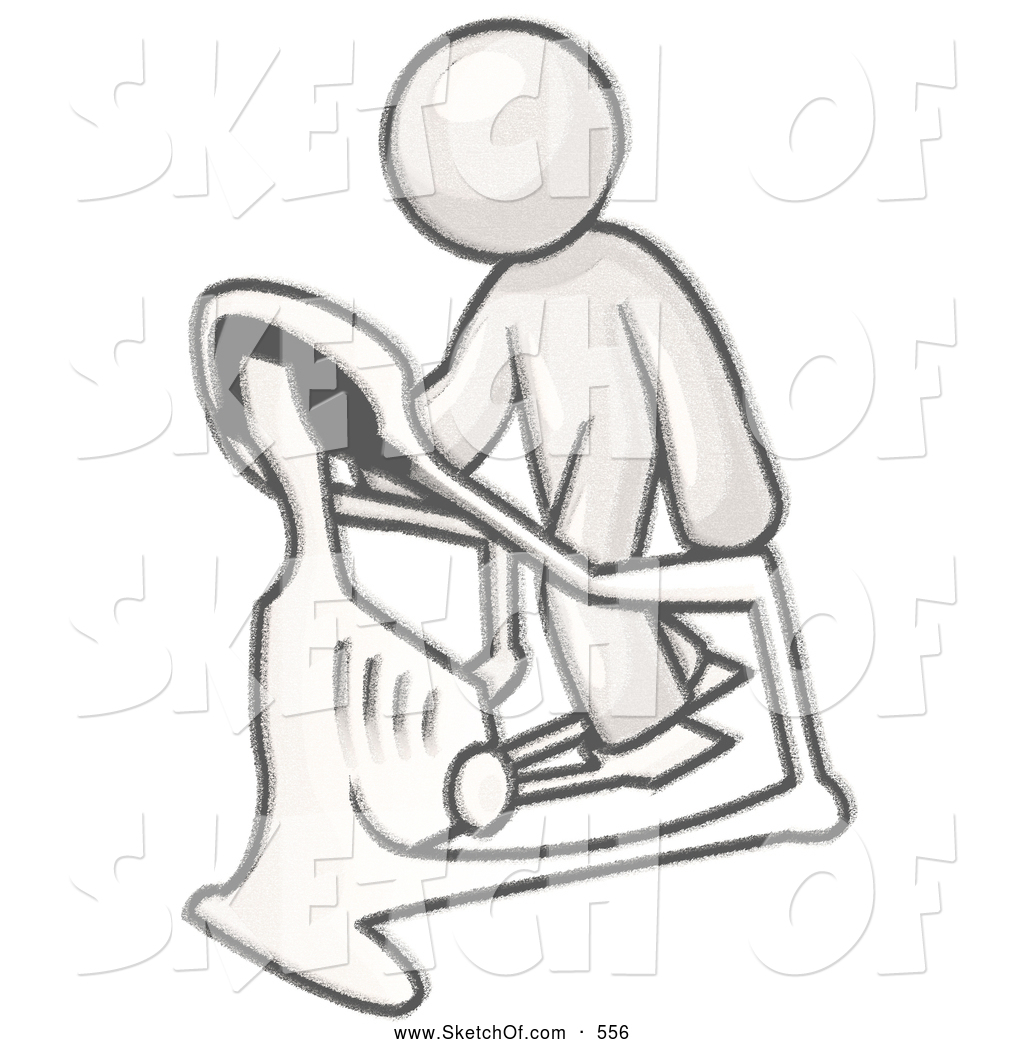 1024x1044 Drawing Of A Healthy Sketched Design Mascot Man Character - Gym Sketch